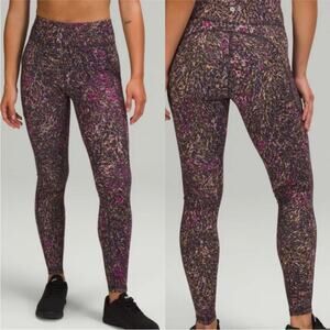 Lululemon Invigorate High-Rise Tight Legging 28" Topography Multi size 4